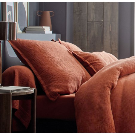 Taie d'oreiller Cosy par Blanc des Vosges