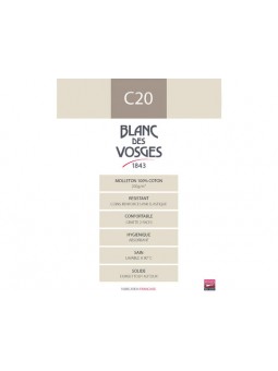 Protège oreiller et traversin molleton C20 par Blanc des Vosges