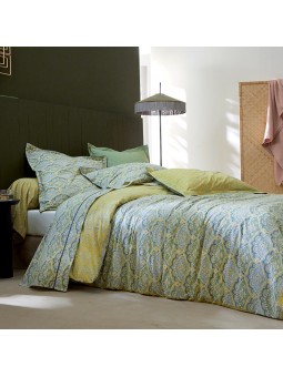 Parure de drap Ispahan anis par Blanc Des Vosges