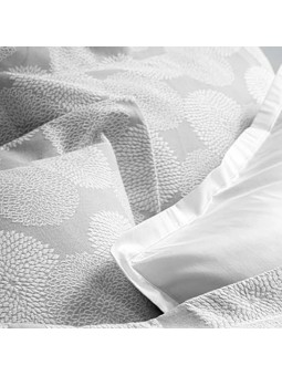 Housse oreiller Dahlias par Anne de Solène