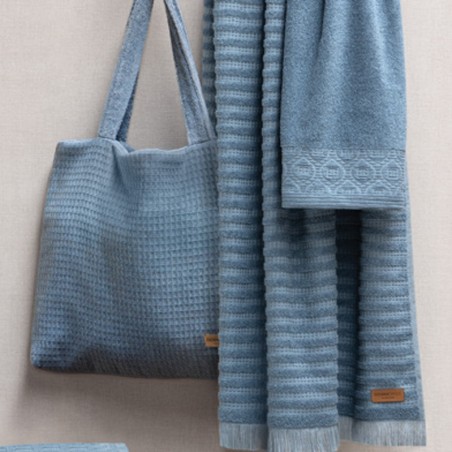 Serviettes et gants Denim par Lasa Home