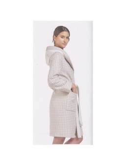 Peignoir Pied de poule...