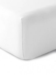 Drap Housse Vexin Anne De Solène blanc