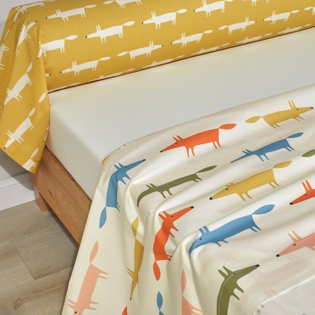 Drap plat Birthday Fox par Scion Living