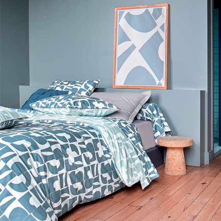 Parure de couette Craft par Blanc Des Vosges