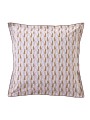 Parure de couette Pop terrracotta par Blanc Des Vosges