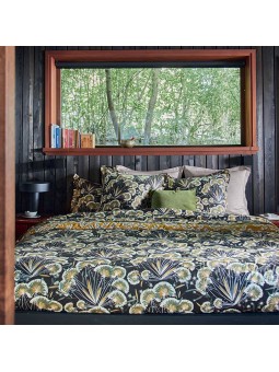 Parure de couette Floréa ambre par Blanc Des Vosges