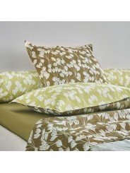 Parure de drap Envolée kaki par Blanc des Vosges