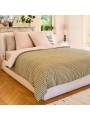 Parure de couette Baudouin vert/rose par Habitat