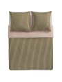 Parure de couette Baudouin vert/rose par Habitat