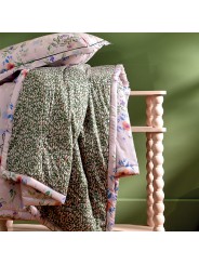 Jeté de lit matelassé Gaïa par Blanc des Vosges