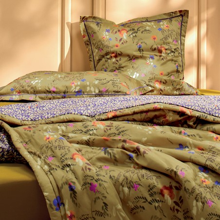 Jeté de lit matelassé Gaïa par Blanc des Vosges