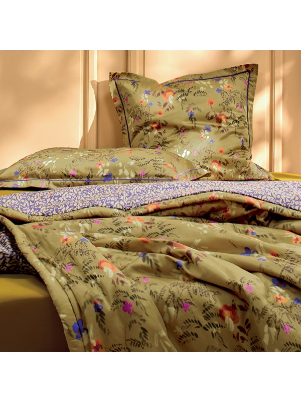 Jeté de lit matelassé Gaïa par Blanc des Vosges