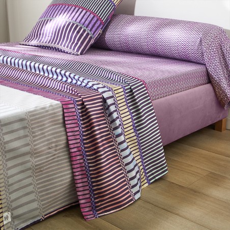 Drap plat Portofino par Blanc des Vosges