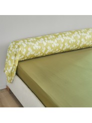 Parure de drap Envolée kaki par Blanc des Vosges