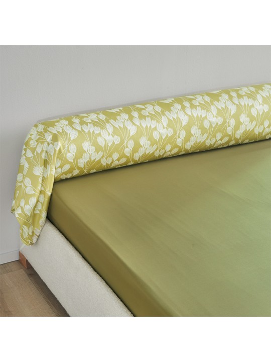 Parure de drap Envolée kaki par Blanc des Vosges