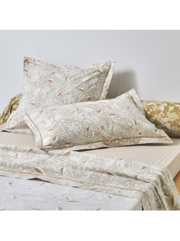 Parure de drap Bastide chanvre par Blanc des Vosges