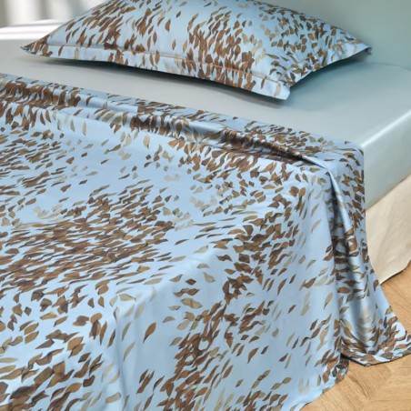 Drap plat Reflets par Blanc des Vosges