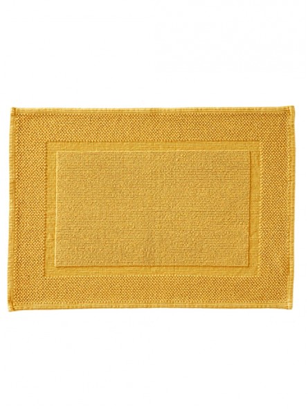 Tapis De Bain Comores Blanc Des Vosges  CURRY