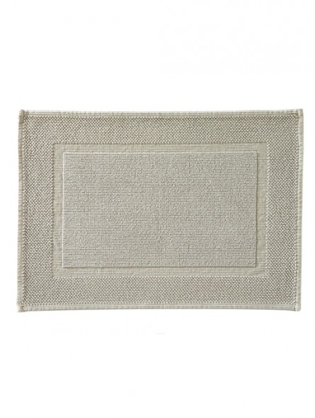 Tapis De Bain Comores Blanc Des Vosges  PERLE