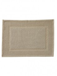 Tapis De Bain Comores Blanc Des Vosges  SABLE
